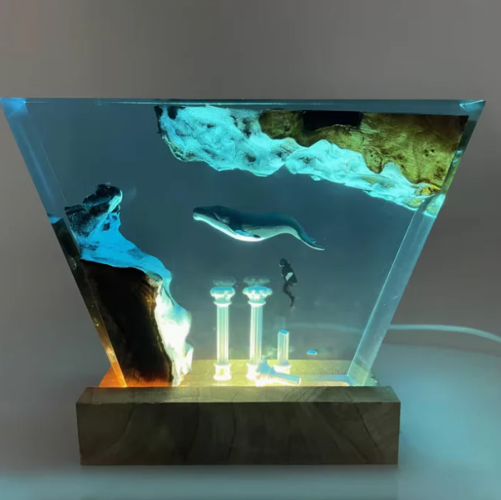 Atlantis Harz Lampe