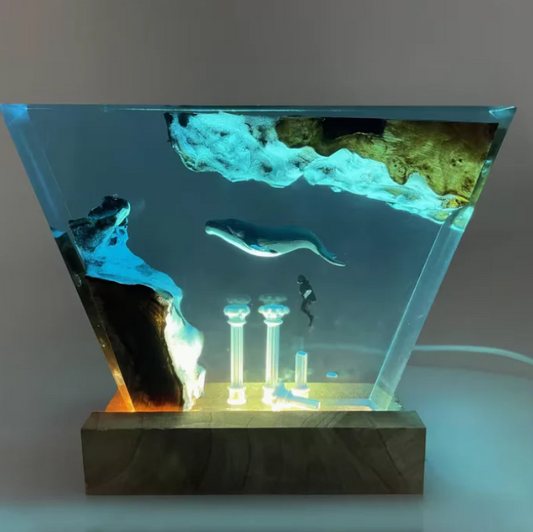 Atlantis Harz Lampe