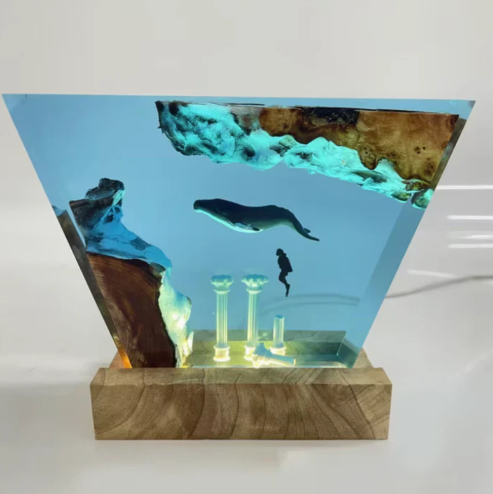 Atlantis Harz Lampe
